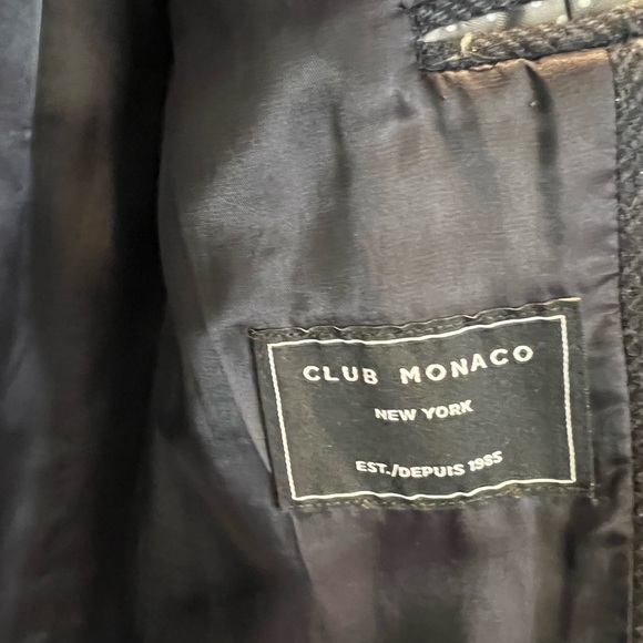 Club Monaco Blue Wool Peacoat - Picture 3 of 4